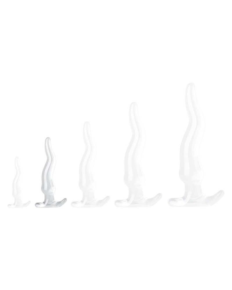 Plug transparent Lieps M 18 x 4cm Plug transparent Lieps M 18 x 4cm