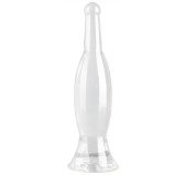 Plug transparent Bottle S 18 x 4.5cm