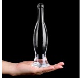 Plug transparent Bottle S 18 x 4.5cm