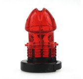 Cage de chasteté ajustable 10 x 3.5cm Rouge