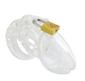 Cage de chasteté MINI LOCKY 6 x 3.2 cm Transparente