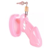 Cage de chasteté Locky 8 x 3.3 cm Rose