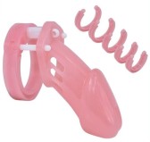 Cage de chasteté Locky 8 x 3.3 cm Rose