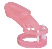 Cage de chasteté Locky 8 x 3.3 cm Rose