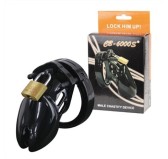 Cage de chasteté Mini Locky 6 x 3.2 cm Noire