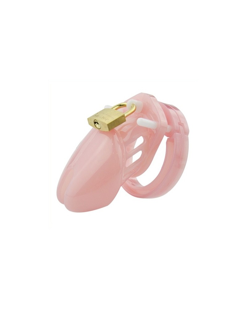 Cage de chasteté Mini Locky 6 x 3.2cm Rose