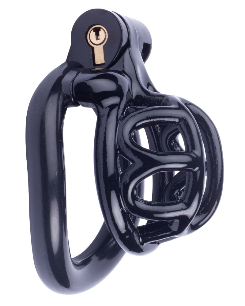 Cage de chasteté courte Lyfy 4 x 3.3cm Noire