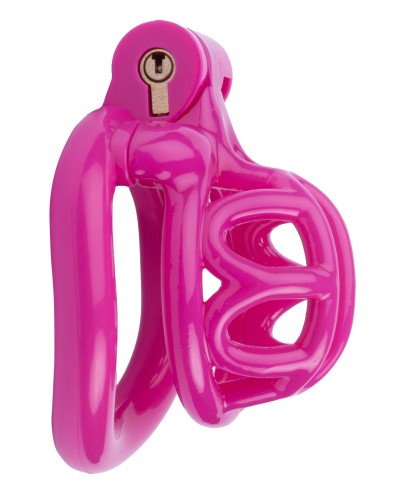 Cage de chasteté courte Lyfy 4 x 3.3cm Rose