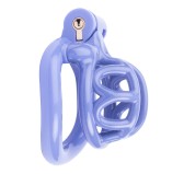 Cage de chasteté courte Lyfy 4 x 3.3cm Bleue