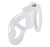 Cage de chasteté Skelly XL 12 x 4cm Blanche Cage de chasteté Skelly XL 12 x 4cm Blanche
