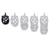 Cage de chasteté Dotty S 5.5 x 3.4cm Noire Cage de chasteté Dotty S 5.5 x 3.4cm Noire