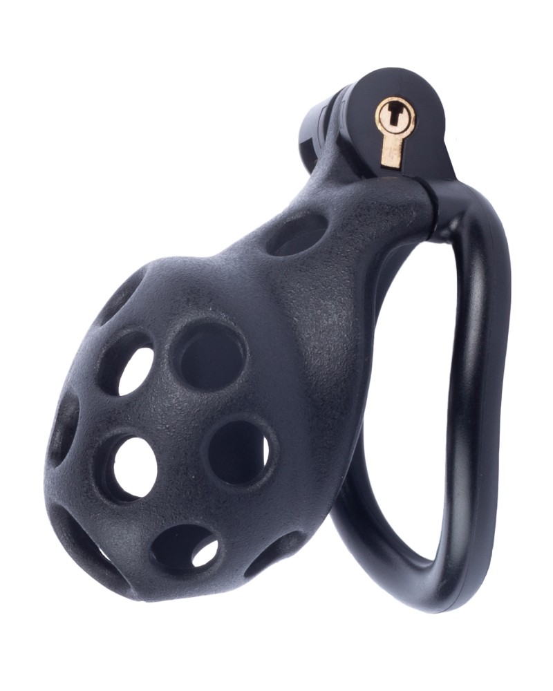 Cage de chasteté Dotty M 6.5 x 3.7cm Noire