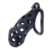 Cage de chasteté Dotty XXL 11 x 4cm Noire