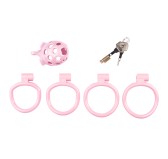 Cage de chasteté Dotty S 5.5 x 3.4cm Rose