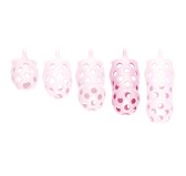 Cage de chasteté Dotty XL 10 x 4cm Rose