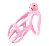 Cage de chasteté Netty L 9.5 x 3.9cm Rose