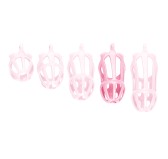 Cage de chasteté Netty XL 10 x 4cm Rose Cage de chasteté Netty XL 10 x 4cm Rose