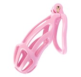 Cage de chasteté Netty XXL 11 x 4cm Rose Cage de chasteté Netty XXL 11 x 4cm Rose