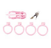 Cage de chasteté Netty XXL 11 x 4cm Rose Cage de chasteté Netty XXL 11 x 4cm Rose