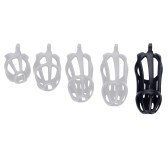 Cage de chasteté Netty XXL 11 x 4cm Noire Cage de chasteté Netty XXL 11 x 4cm Noire