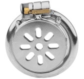 Cage de chasteté en métal Flat 2cm Cage de chasteté en métal Flat 2cm