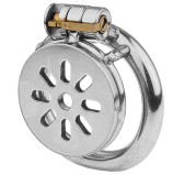 Cage de chasteté en métal Flat 2cm Cage de chasteté en métal Flat 2cm