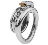 Cage de chasteté en métal Flat 2cm Cage de chasteté en métal Flat 2cm