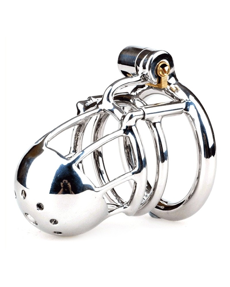 Cage de chasteté en métal Zone Xtrem 7 x 3.5cm Cage de chasteté en métal Zone Xtrem 7 x 3.5cm