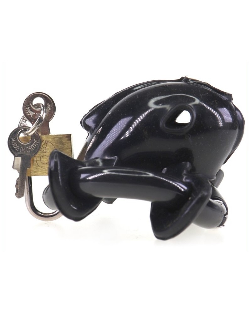 Cage de chasteté Nub Soft 6 x 2cm Noire Cage de chasteté Nub Soft 6 x 2cm Noire