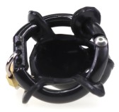 Cage de chasteté Nub Soft 6 x 2cm Noire Cage de chasteté Nub Soft 6 x 2cm Noire