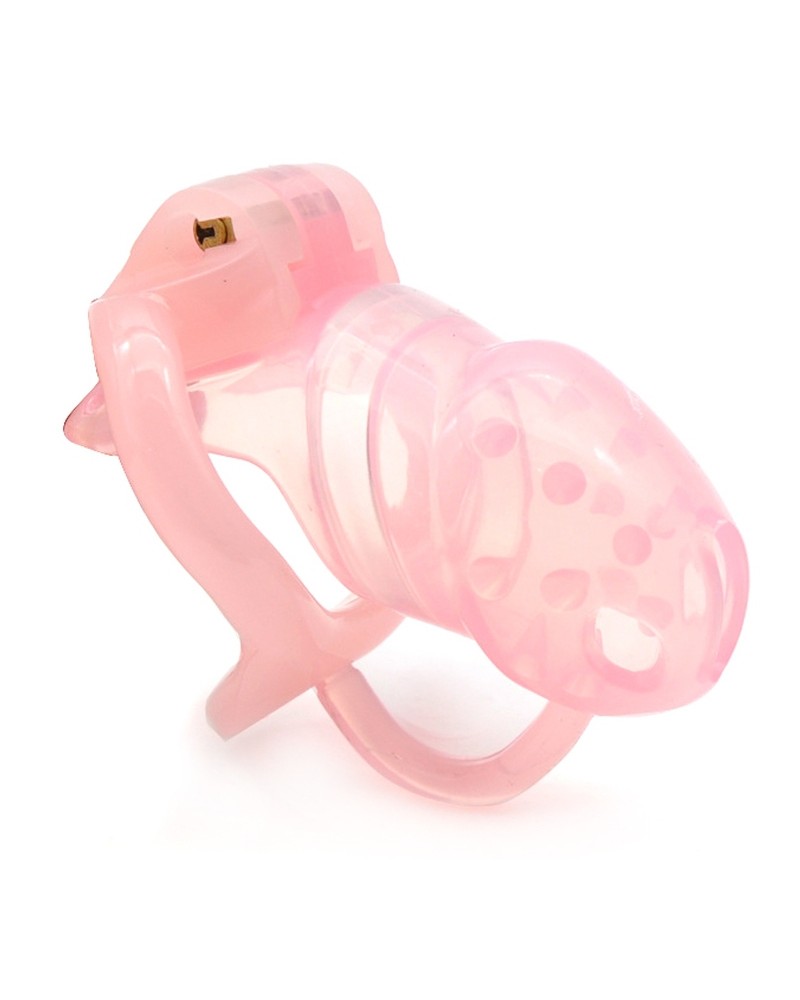 Cage de chasteté avec picots Barby 9 x 3.1cm Rose Cage de chasteté avec picots Barby 9 x 3.1cm Rose