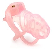 Cage de chasteté avec picots Barby 9 x 3.1cm Rose