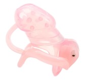 Cage de chasteté avec picots Barby 9 x 3.1cm Rose