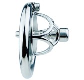 Cage de chasteté en métal avec Plug d'urètre Hexy 3 x 3.3cm Cage de chasteté en métal avec Plug d'urètre Hexy 3 x 3.3cm