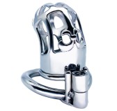 Cage de chasteté en métal Royal Steel 7 x 3cm Cage de chasteté en métal Royal Steel 7 x 3cm