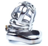 Cage de chasteté en métal Doble Pik 6.5 x 3.5cm Cage de chasteté en métal Doble Pik 6.5 x 3.5cm
