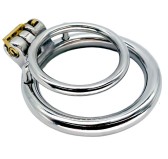 Double Anneau pénien en métal Duo Rings 37mm