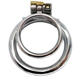 Double Anneau pénien en métal Duo Rings 37mm Double Anneau pénien en métal Duo Rings 37mm