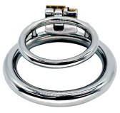 Double Anneau pénien en métal Duo Rings 37mm Double Anneau pénien en métal Duo Rings 37mm