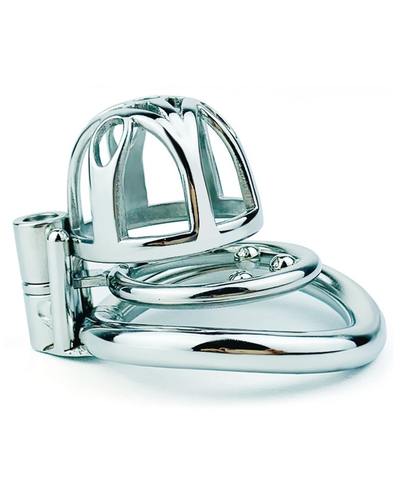 Cage de chasteté en métal Trig Cage 4 x 3.5cm Cage de chasteté en métal Trig Cage 4 x 3.5cm