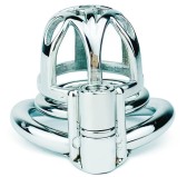 Cage de chasteté en métal Trig Cage 4 x 3.5cm Cage de chasteté en métal Trig Cage 4 x 3.5cm