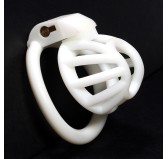 Cage de chasteté Walda 4.5 x 3.2cm Blanc Cage de chasteté Walda 4.5 x 3.2cm Blanc