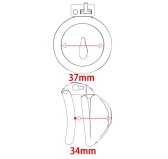 Cage de chasteté Sissy 4 x 3.7cm Rose Cage de chasteté Sissy 4 x 3.7cm Rose