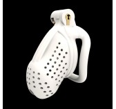 Cage de chasteté Dottia 8.5 x 3.5cm Blanc Cage de chasteté Dottia 8.5 x 3.5cm Blanc