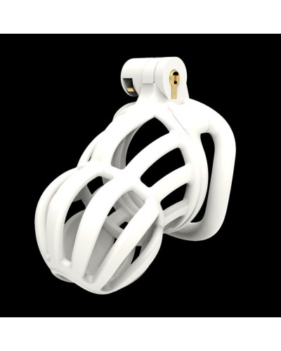 Cage de chasteté Narra 8 x 3.6cm Blanc