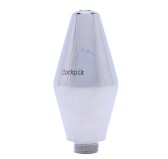 Embout de lavement en métal PLUG STEEL 10 x 5cm Embout de lavement en métal PLUG STEEL 10 x 5cm