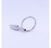 Plug pénis percé en métal Mini Fucker 4.5cm - Diamètre 8mm Plug pénis percé en métal Mini Fucker 4.5cm - Diamètre 8mm