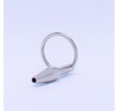 Plug pénis percé en métal Mini Fucker 4.5cm - Diamètre 8mm Plug pénis percé en métal Mini Fucker 4.5cm - Diamètre 8mm