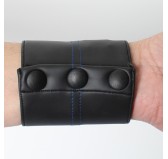 BRACELET PORTE FEUILLE NOIR/BLEU COCKPIK 