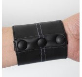 BRACELET PORTE FEUILLE NOIR/BLANC COCKPIK 